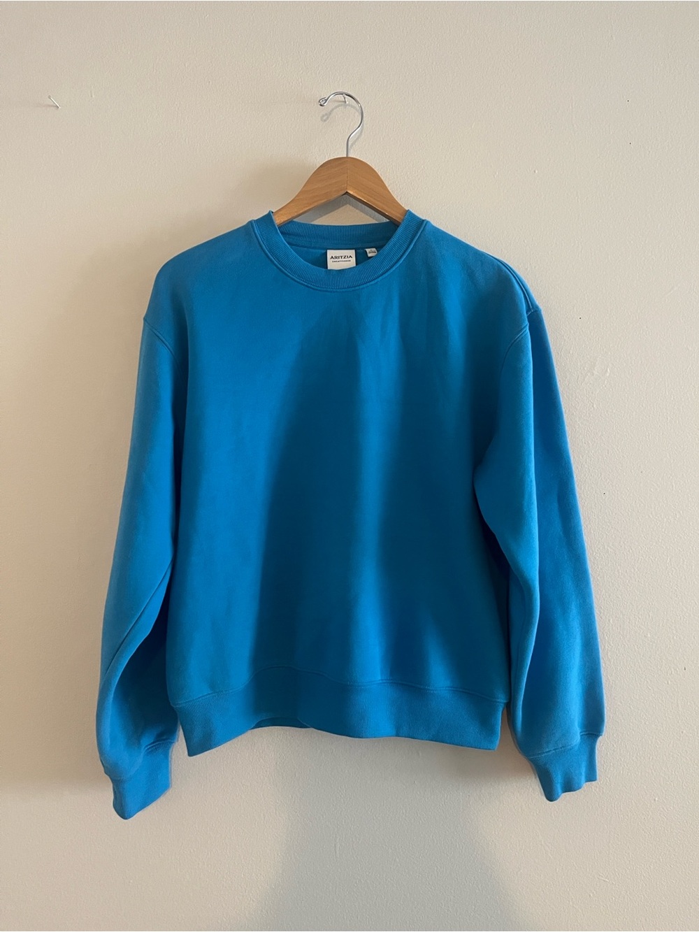 Aritzia Blue Crewneck Sweatshirt